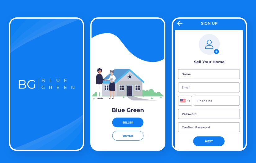Blue Green screenshot 1