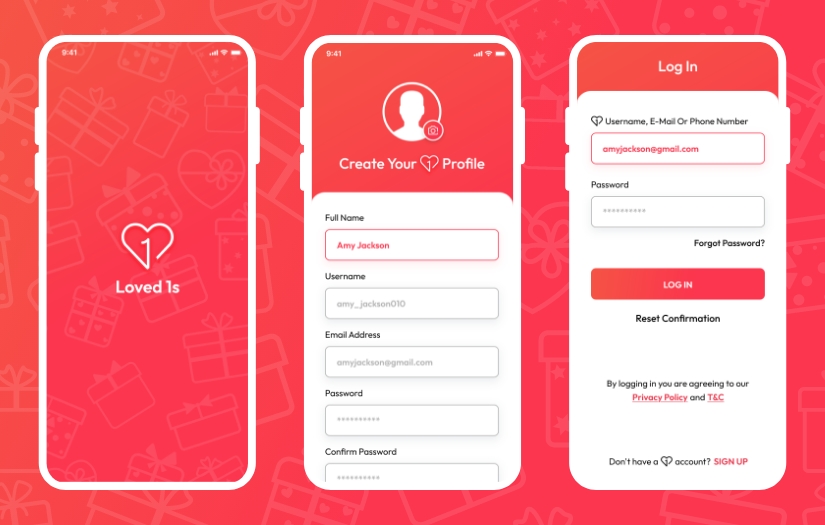 Loved1s screenshot 1