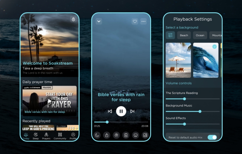 SoakStream screenshot 2