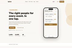 Talioo – Event Staffing and Workforce Management Platform