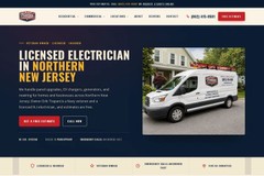 62 page electrician website and local SEO