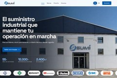 SUMI, website for an industrial distributor with over 55 years
