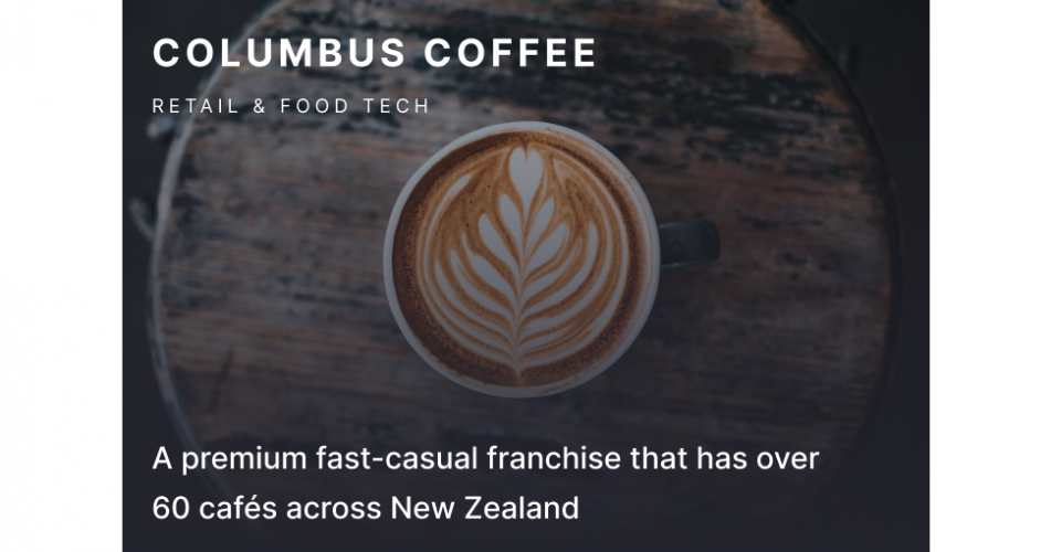 Columbus Coffee screenshot 1