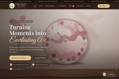 Creativity Art Hub – resin art & 3D casting studio website