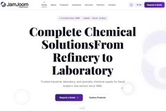 Jamjoom Trading & Industry: WordPress to React Website