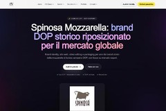 Spinosa Mozzarella – DOP Buffalo Mozzarella Rebranding, Website & Export Packaging