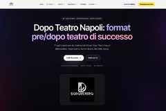 Dopo Teatro Napoli – Brand Identity, Website & Social for a Pre/Post-Theatre Restaurant