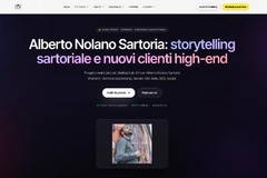 Alberto Nolano Sartoria – Website, SEO & Social for a Neapolitan Tailor