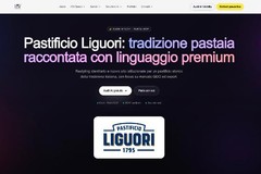 Pastificio Liguori – Brand Restyling & Corporate Website for a Historic Pasta Maker