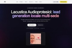 Lacustica Audioprotesici – Website, Local SEO & Ads for Multi-location Lead Generation