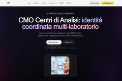 CMO Centri di Analisi – Coordinated Brand Identity & Website for Multi-lab Diagnostics