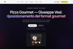 Pizza Gourmet – Giuseppe Vesi: Brand, Website & Graphics for a Neapolitan Gourmet Pizza Format