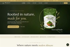 BRK Organics: Organic Skin and Hair Care E-commerce Store