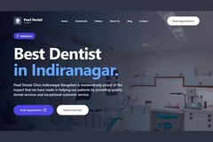 Pearl Dental Clinic: Dental Clinic Website Built for Local Search