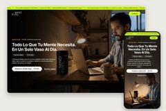 Mindfuel: full React rebuild of a Shopify storefront