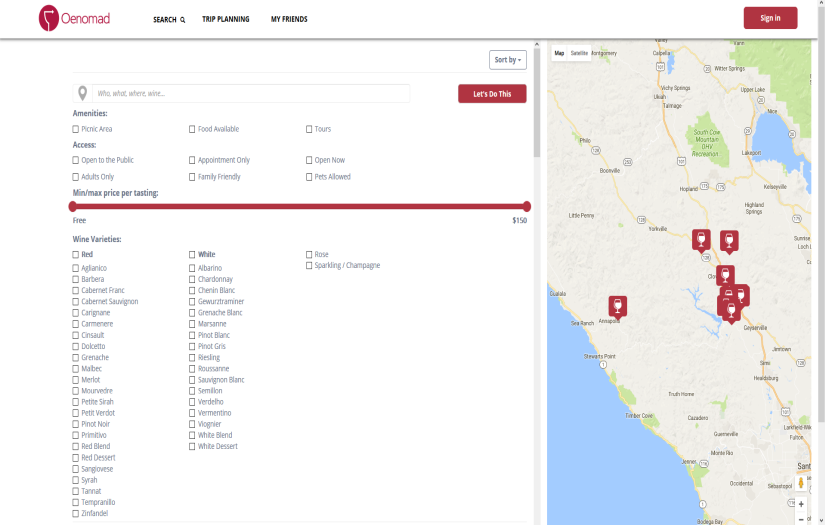 Oenomad screenshot 2