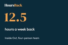 Inside Out: 12.5 hours a week back for a four-person team