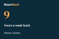 Watson Textiles: 9 hours a week back from the inbox