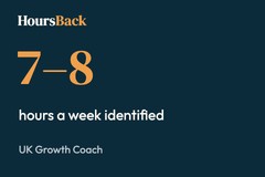 UK Growth Coach: 7 to 8 hours a week identified