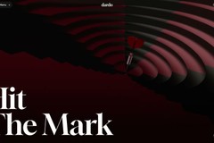 Dardo Studio Website: An Interactive 3D Dart Opening
