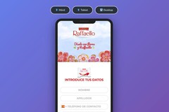 Raffaello (Ferrero) - Digital Promotion Launched in Spain and Portugal