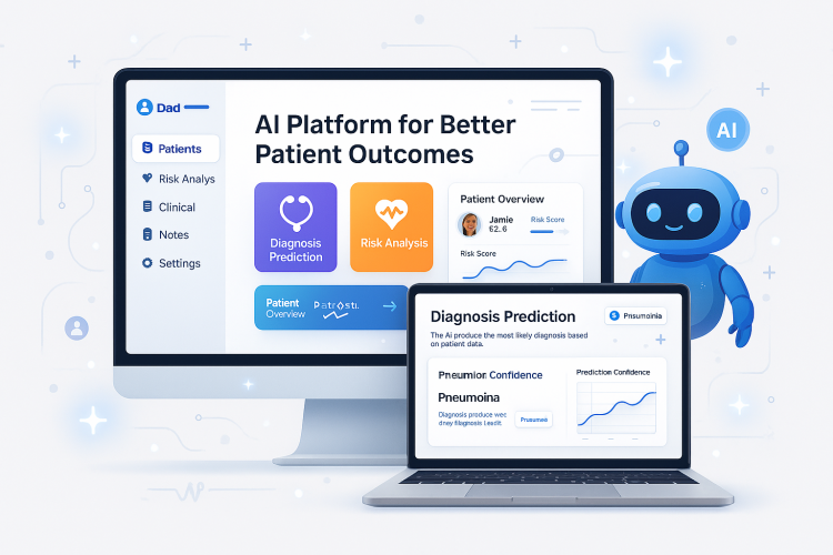 AI-Powered Healthcare Platform screenshot 1