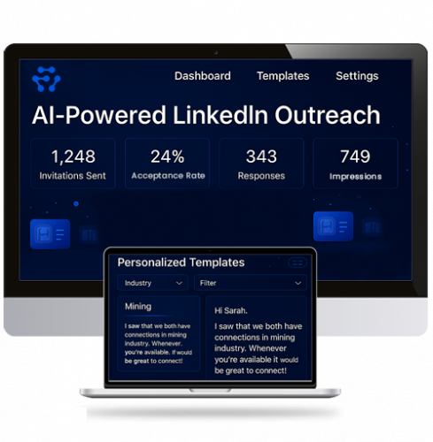 AI-Driven LinkedIn Outreach Platform screenshot 1