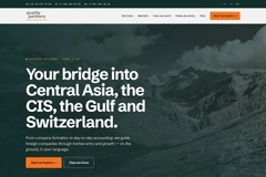 Q Partners: consultancy website for Central Asia, the CIS and the Gulf