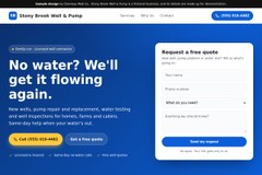 Stony Brook Well Drilling (sample site)