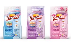 FRESHOME Brand Identity & Laundry Packaging Design
