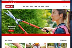 Tabor Tools Shopify E-Commerce Website Design & Development