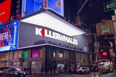Killer Whales — Times Square 3D Billboard