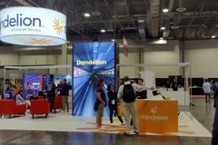 Dandelion — Two Displays, One Booth