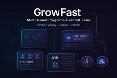 GrowFast – Bilingual accelerator platform for startups, events and jobs