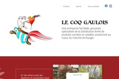 Le Coq Gaulois (LCG Viandes): B2B Website for a Meat Wholesaler