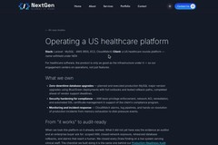US Healthcare Platform — HIPAA-Compliant Engineering & SOC 2 Readiness