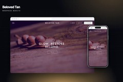 Beloved Tan – WordPress website