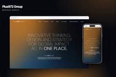 Plus972 Group – WordPress website