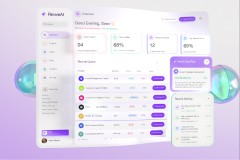 Revive AI: UI UX and 3D Motion