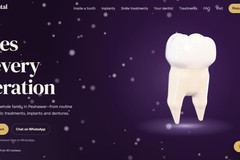 Family Dental: Immersive 3D Clinic Website