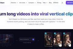 Soft Clipper: Long Videos to Vertical Clips App