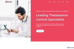 Ellaj – Healthcare Website (Webflow)