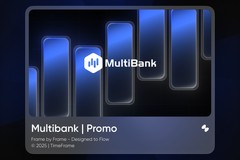 Promo video with 2D/3D motion graphics for FinTech