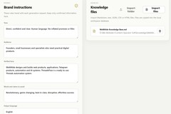 Content Operator — AI Content Workspace