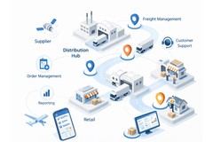 iLogitix Logistics Network View
