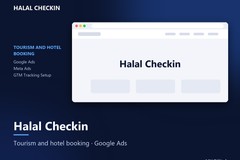 Halal Checkin: Ads for a Booking Platform