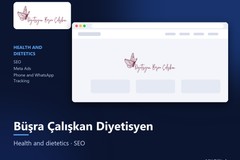 Büşra Çalışkan Diyetisyen: SEO Work for a Dietitian Site