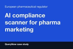 AI compliance scanner for pharma marketing
