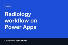 Radiology workflow on Power Apps