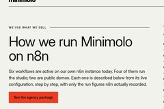 How we run Minimolo on n8n (Concept project)